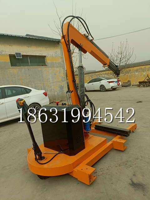 大连市自卸车厢随车吊 自制轮式四不像起重机 四驱平板吊 5吨 贵盛